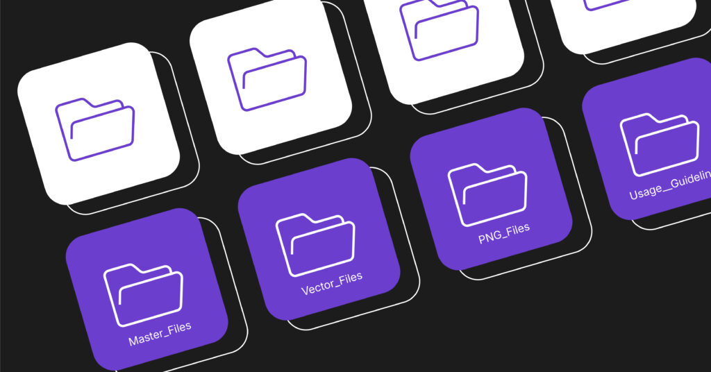 save and expot designs in different folders