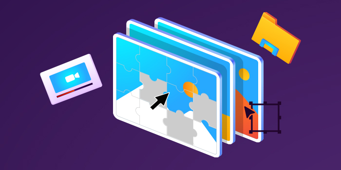 generic or stock materials in a branding package