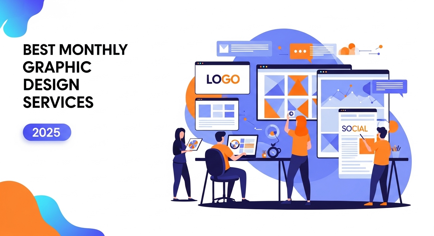Best monthly graphic design services in 2025