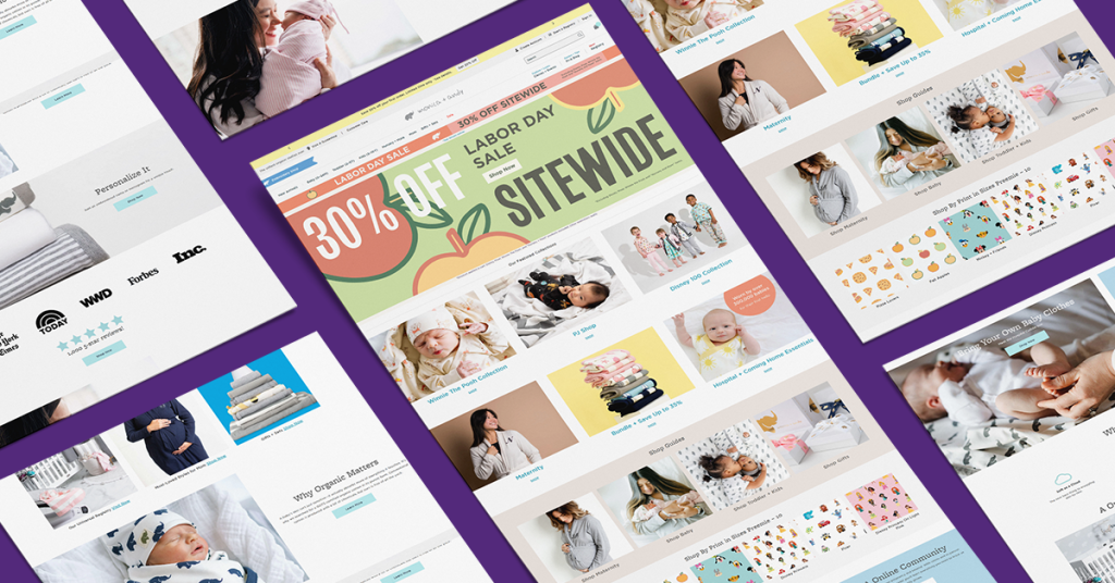 Monica and Andy - Child Apparel Small Business Branding Idea