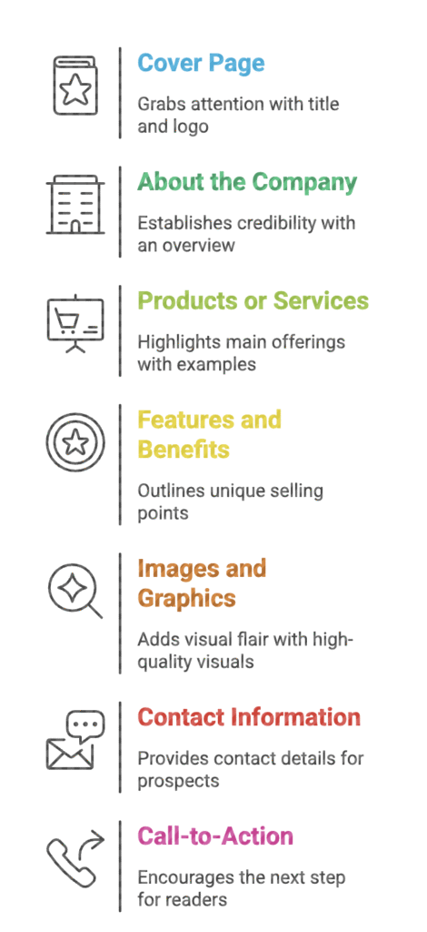 Brochure content essentials