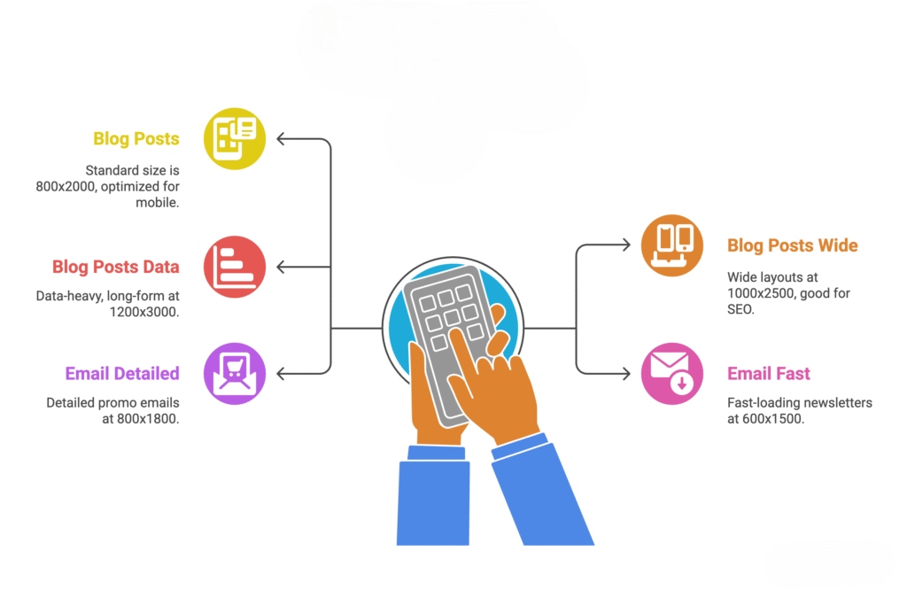 Infographic Sizes for Different Platforms