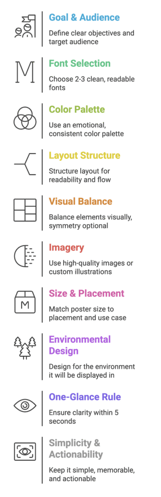 rules of poster design
