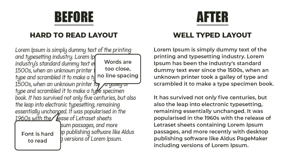 Common Mistakes to Avoid in Typography