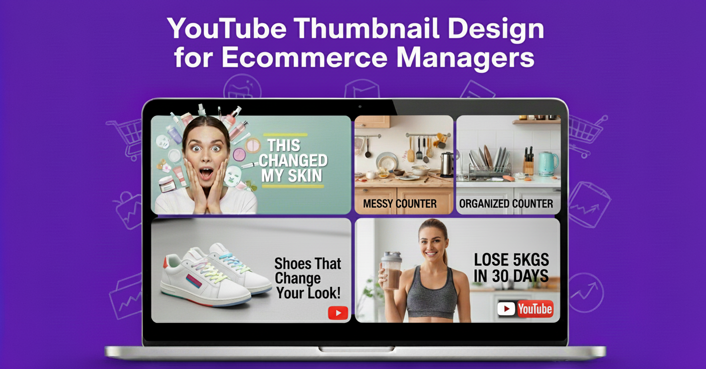 YouTube Thumbnail Design for Ecommerce Managers
